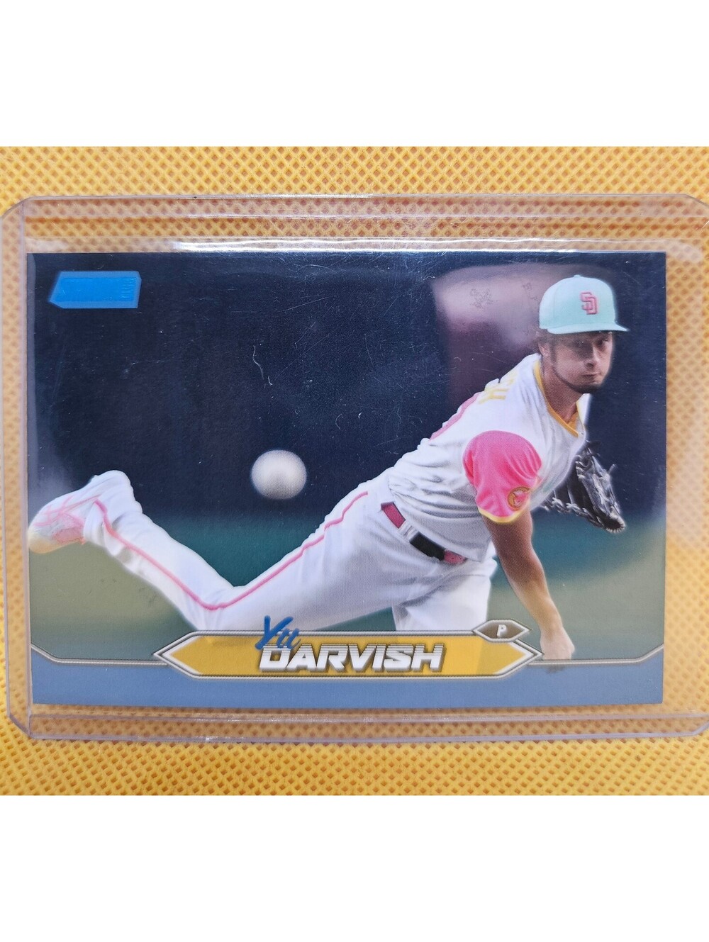 Yu Darvish [Blue Insert No. 8/50] #217 - 2024 Topps Stadium Club - SD Padres
